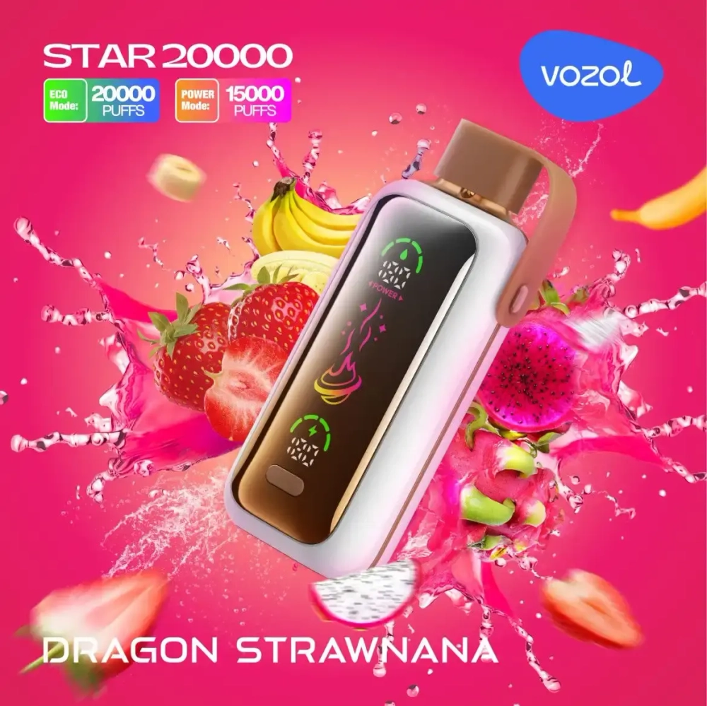Vozol Star 20000 - Dragon Strawana (5%nic)