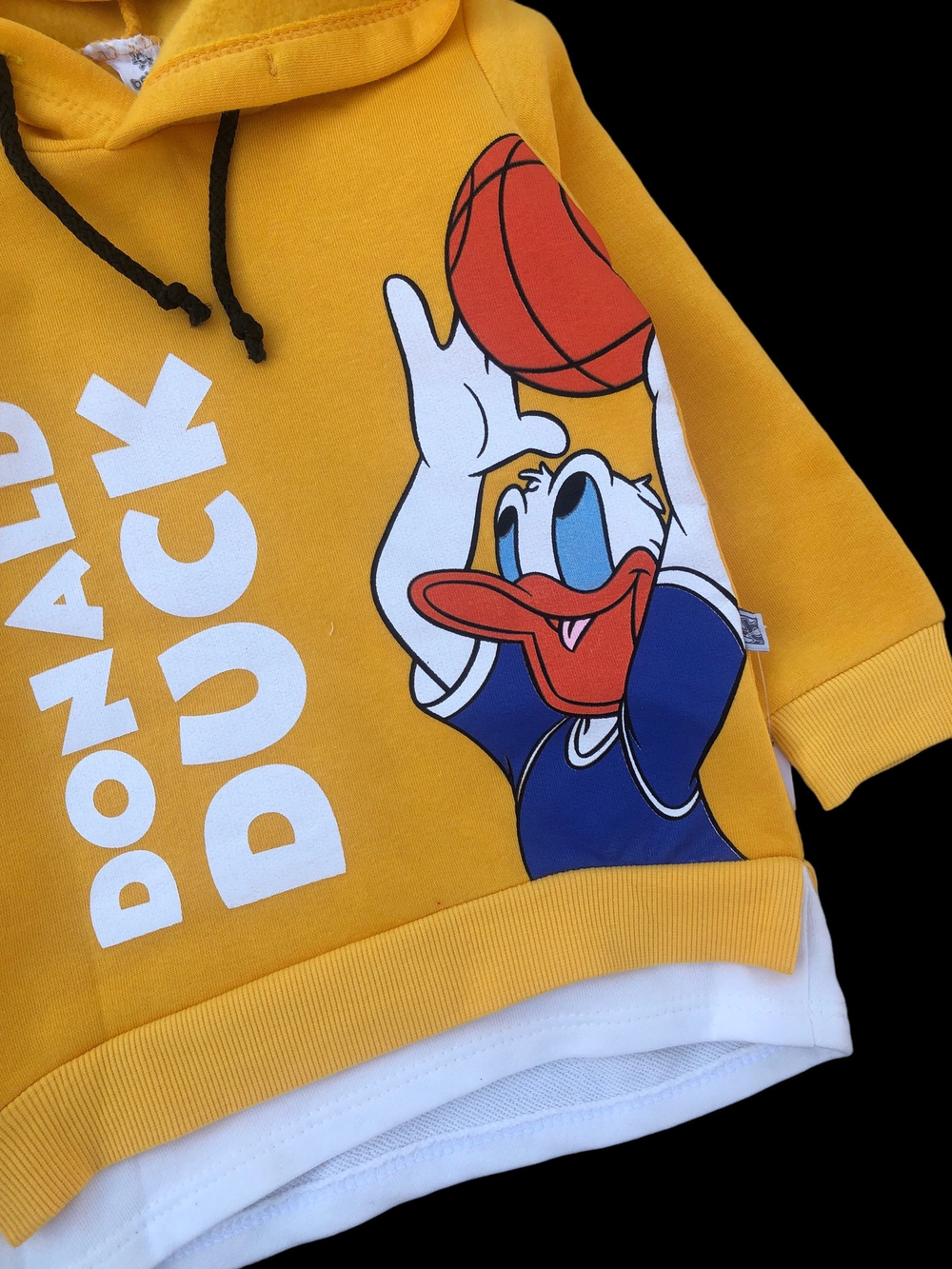 Худі "Donald Duck", трьохнитка з начосом ТМ "Bebico" (104 см)