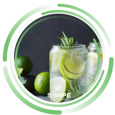 Бестабачная Смесь Swipe Lime Crush (Свайп Лаймовый Разрыв) 50г