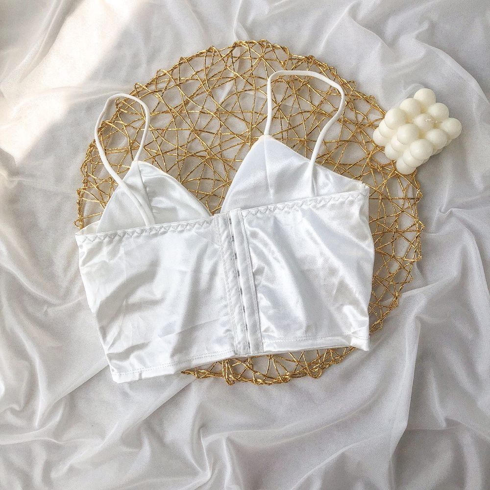 Атласний топ-бюстьє