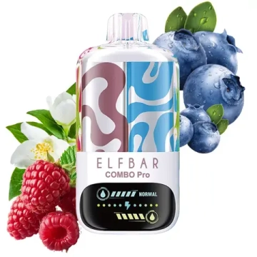 Elf Bar Combo Pro 30000 - Jasmine Raspberry / Blueberry Icе (5%)
