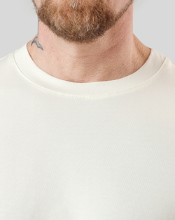 Футболка чоловіча молочного кольору (арт. 7462300608)