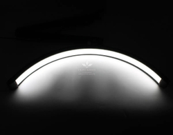 Безтіньова Led лампа для бьюті майстра універсальна AND, 40 Вт, чорна