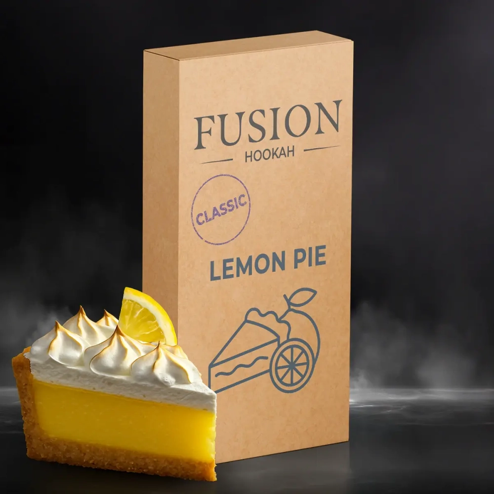 Табак для кальяна Fusion Classic Lemon Pie (Фьюжин Классик Лимонный Пирог) 100г