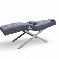 Анатомическая кушетка Mark 444-14 с пуговицами для лашмейкеров и бровистов