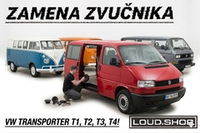 Komplet Zvučnika za Volkswagen Transporter T1,T2,T3 i T4