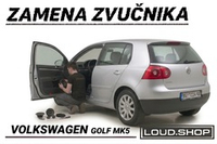 Komplet Zvučnika za Volkswagen Golf 5