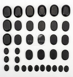 Набор базальтовых камней для массажа 36 шт