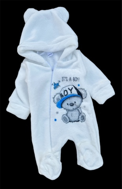 Комбінезон "It's a boy", набивна махра ТМ "Zabava"