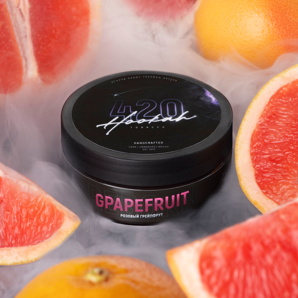Заказать табак для кальяна 420 Грейпфрут (Grapefruit) недорого с быстрой доставкой