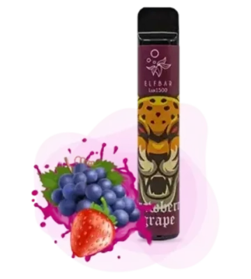 Elf Bar 1500 - Strawberry Grape (5% nic)