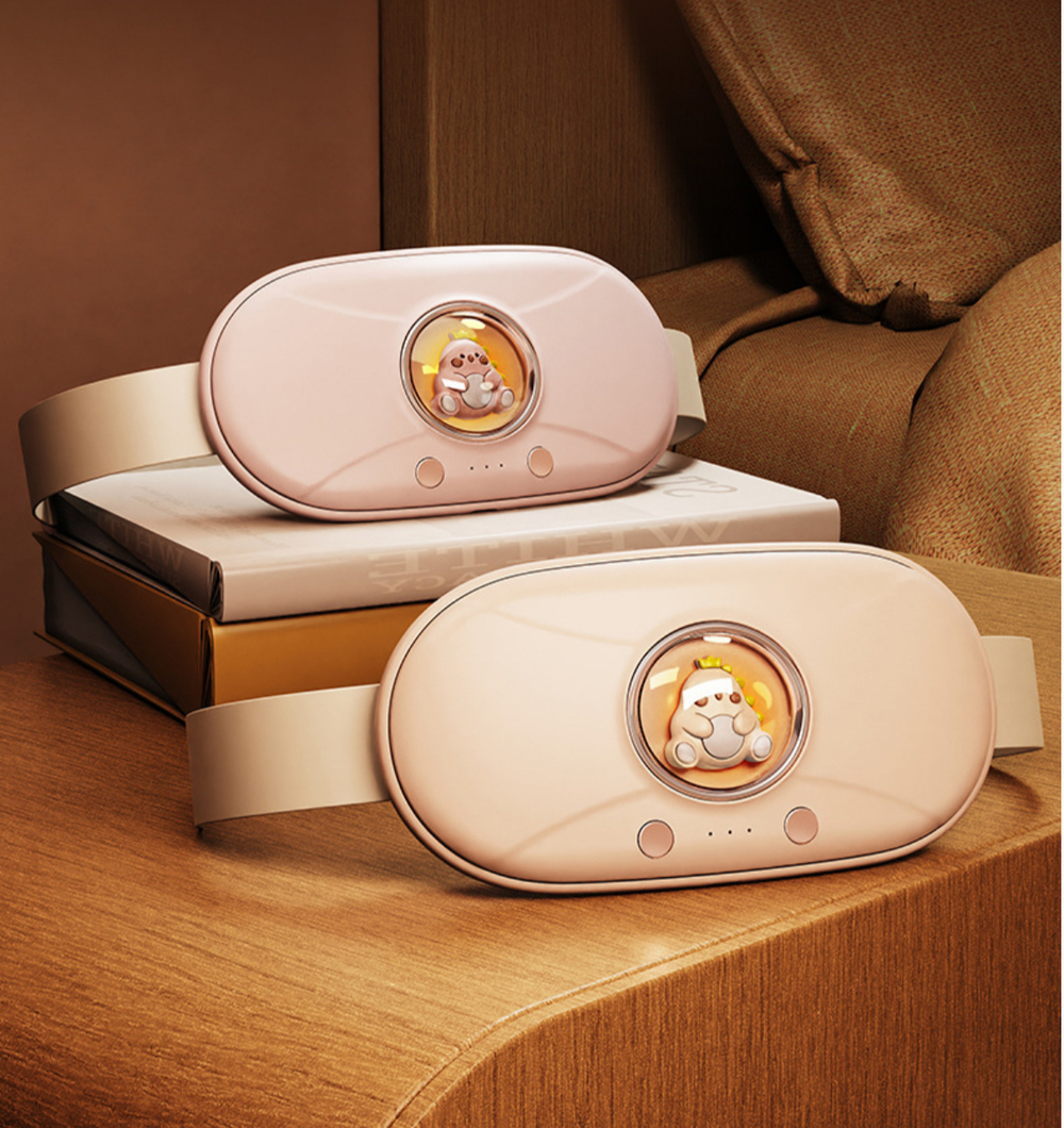 Пояс-грелка розовая