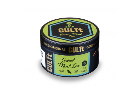 Тютюн CULTt C14 Sweet Mint Ice (Культ Солодка М'ята Лід) 100г