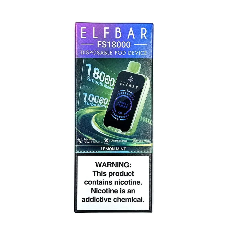 Elf Bar FS18000 - Lemon Mint (5% nic)