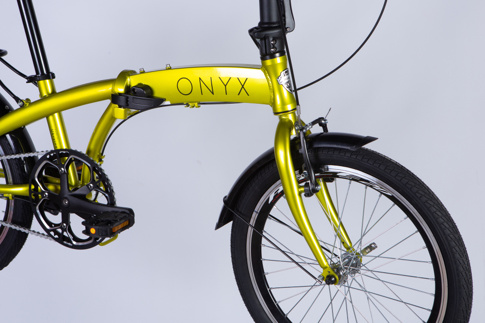 Велосипед складний алюмінієвий 20 дюймів Dorozhnik Onyx PH 2025, з багажником, рама 10.5"