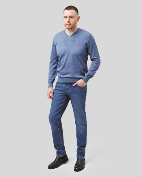 Джинси чоловічі Straight Fit блакитні (арт. 8862300902)