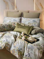 Комплект постельного белья Сатин Премиум CPA055