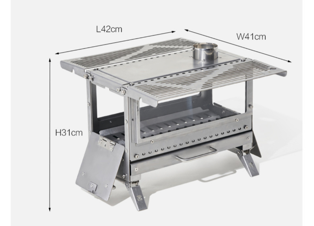 Печь дровяная для пикника