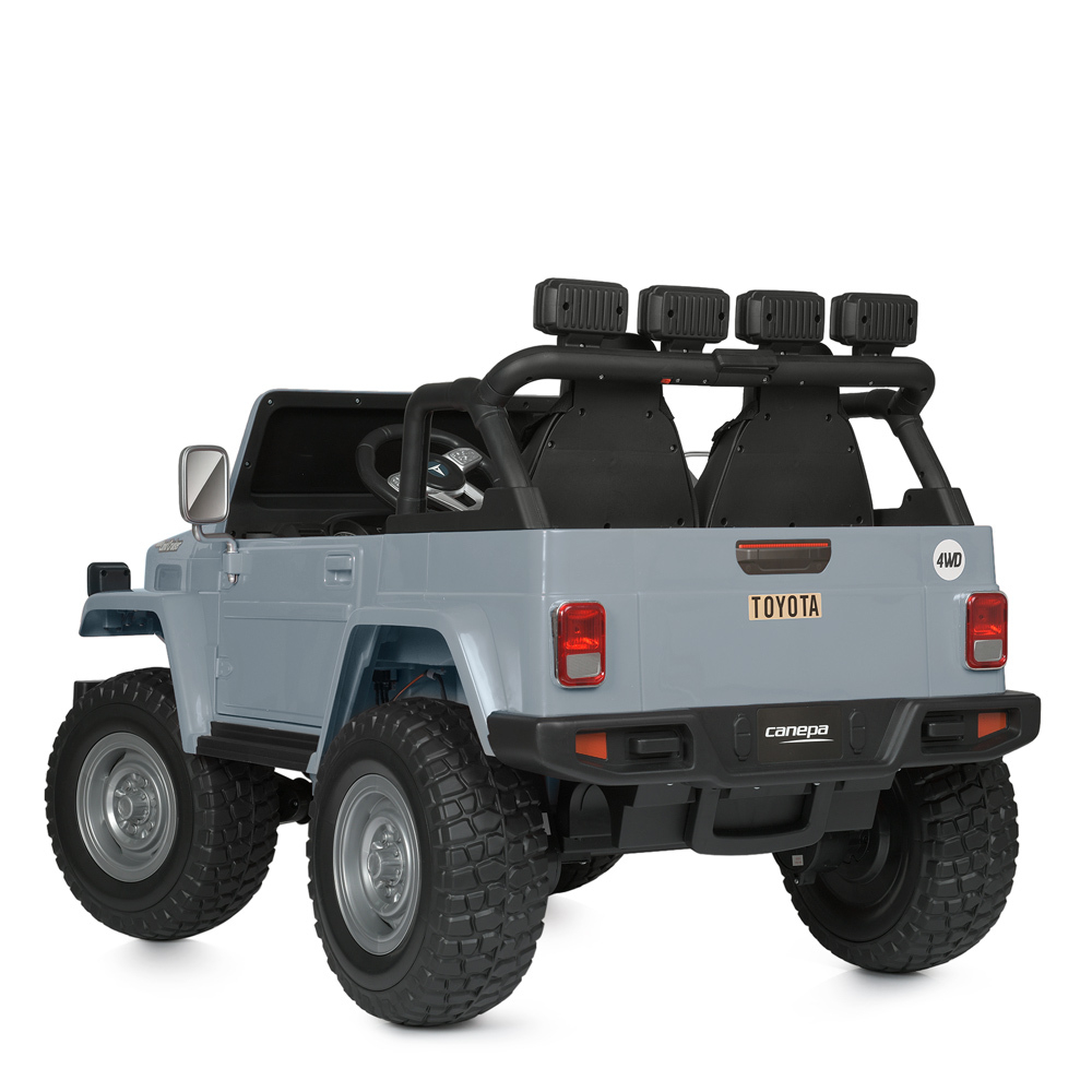 Детский двухместный электромобиль джип 4WD Toyota "WeKids Cars"