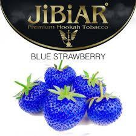Табак Jibiar Blue Strawberry (Джибиар Голубая Клубника) 100g (срок годности истек)