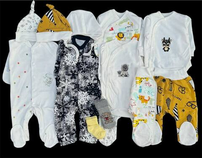 Гарний набір одягу для новонародженого хлопчика, якісний одяг для немовлят, літо, теплий демісезон (весна, осінь), зріст 62 см, бавовна