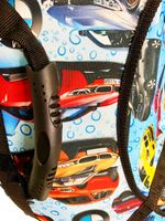 Надувные санки-ватрушки  для катания с горки "BMW" диаметр 100 см. (Оксфорд, ПВХ)