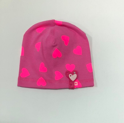 Шапочка "Сердечко", бавовна ТМ "As-bor" (р.40-42)