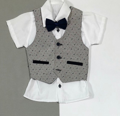 Комплект 2в1: теніска, жилет, бавовна, поліестер ТМ "Terry"