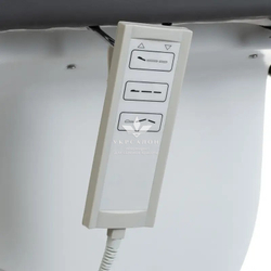 Косметологічна електрична кушетка Bologna BG-228 (3 мотори), сіра