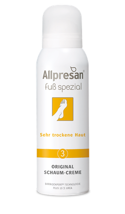 Крем-пена для очень сухой и грубой кожи стоп AllPresan №3, 35 мл