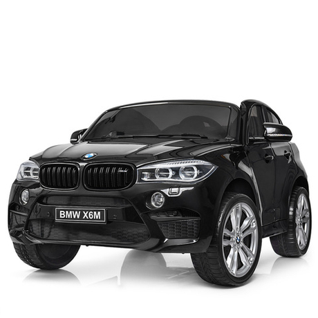 Дитячий двомісний електромобіль джип BMW X6M "WeKids Cars"