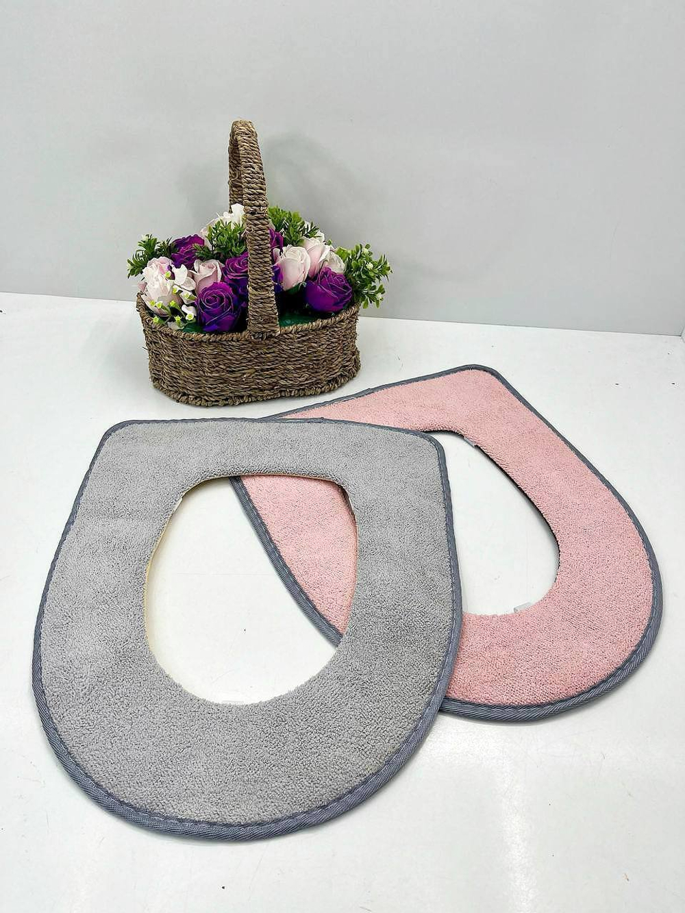 Чехол для унитаза (серый)