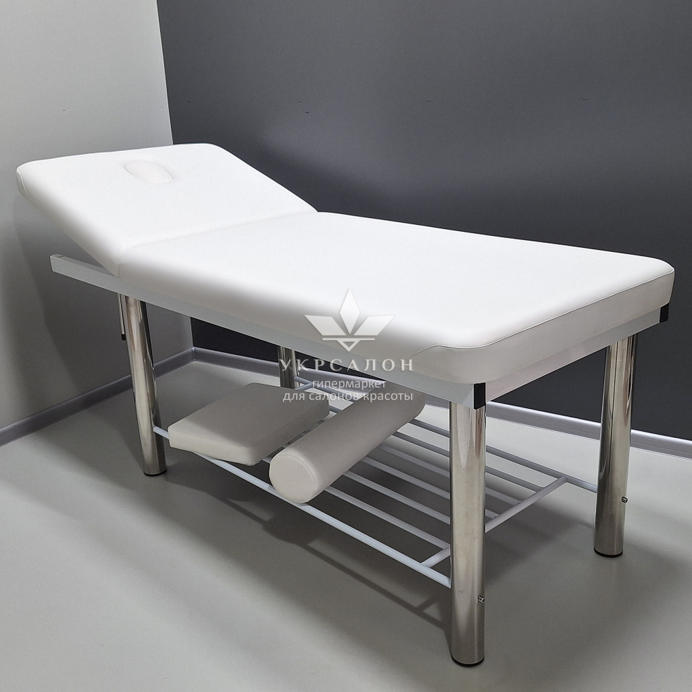 Кушетка масажна стаціонарна КR-75 White