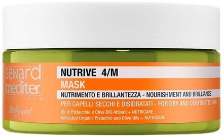 Маска для питания и придания блеска сухим обезвоженным волосам Nutrive Mask 4/М Seward Mediter