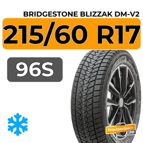 Bridgestone Blizzak DM-V2 215/60 R17 96S