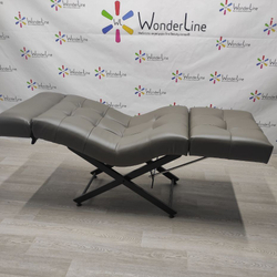 Анатомічна кушетка Tertio 2 Black для лешмейкерів та бровістів