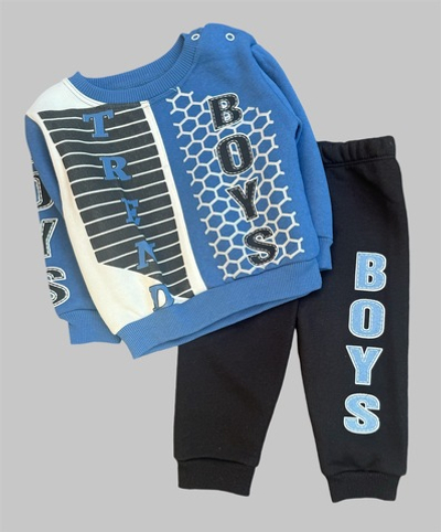 Костюм 2в1: світшот, штани "Trend Boys" трьохнитка з начосом TM "Pepelino"