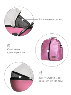 Универсальная коляска 2 в 1 Riko Ozon Shine