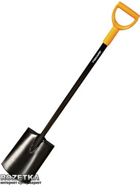 Лопата із закругленим лезом Fiskars Solid (1003456 /131403)