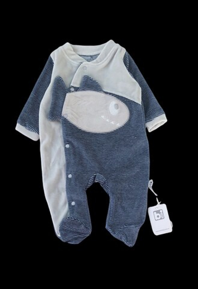 Чоловічок "Акула", велюр ТМ "Bi"