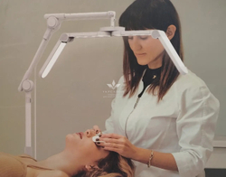 Бестеневая Led лампа для бьюти мастера универсальная F-800F, 36 Вт, белая