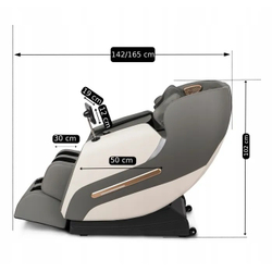 Масажне крісло Maxvel, сіре