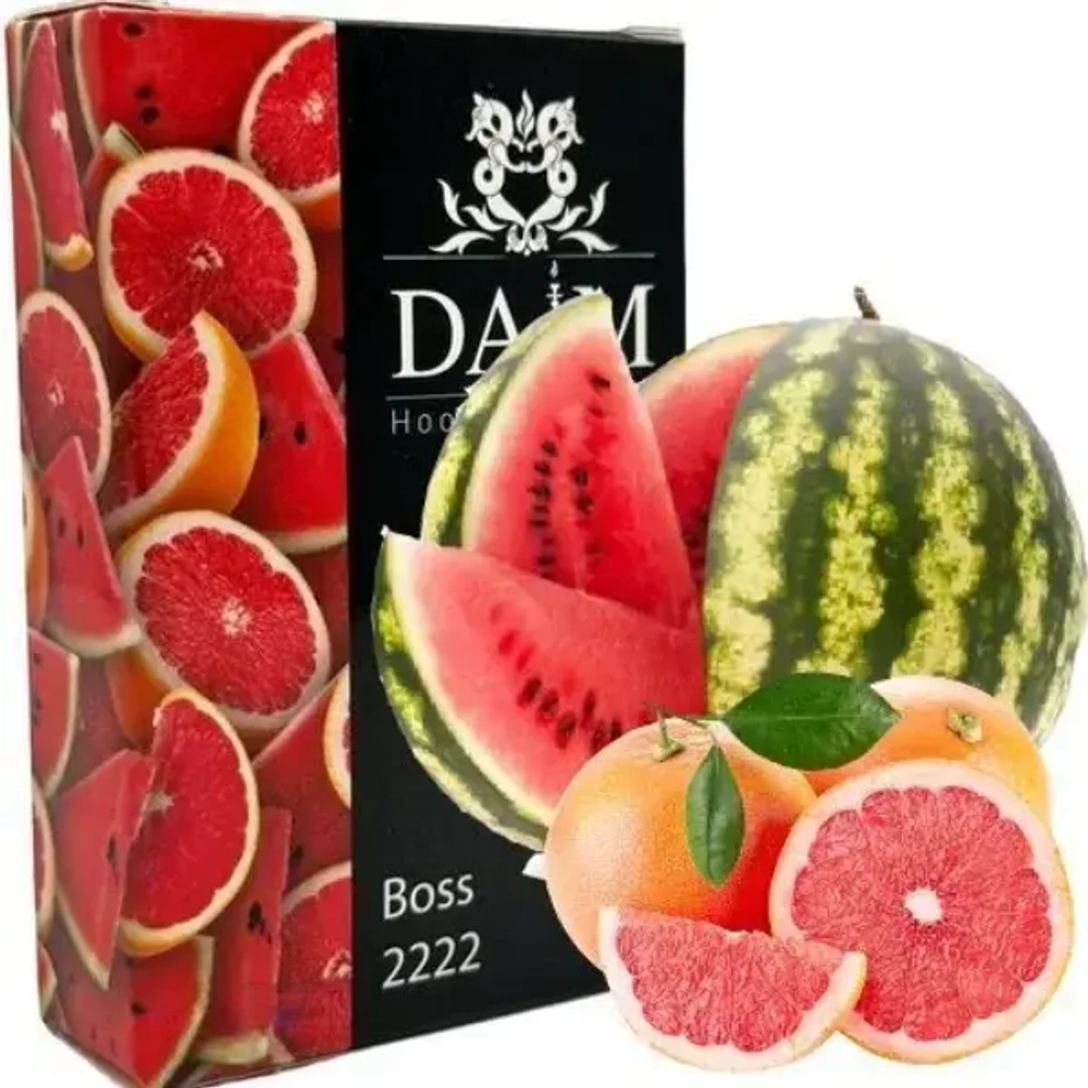 Табак Daim Boss 2222 (Даим Босс - Арбуз Грейпфрут) 50г