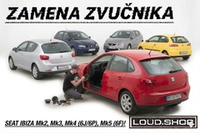 Komplet Zvučnika za SEAT Ibiza MK2,MK3,MK4,MK5,MK6,6J,6P i 6F