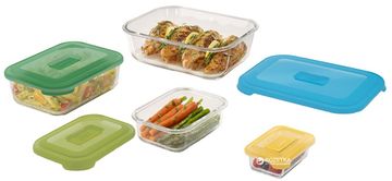 Набір прямокутних контейнерів JOSEPH JOSEPH Cookware 4 предмети Мультиколор (81060)