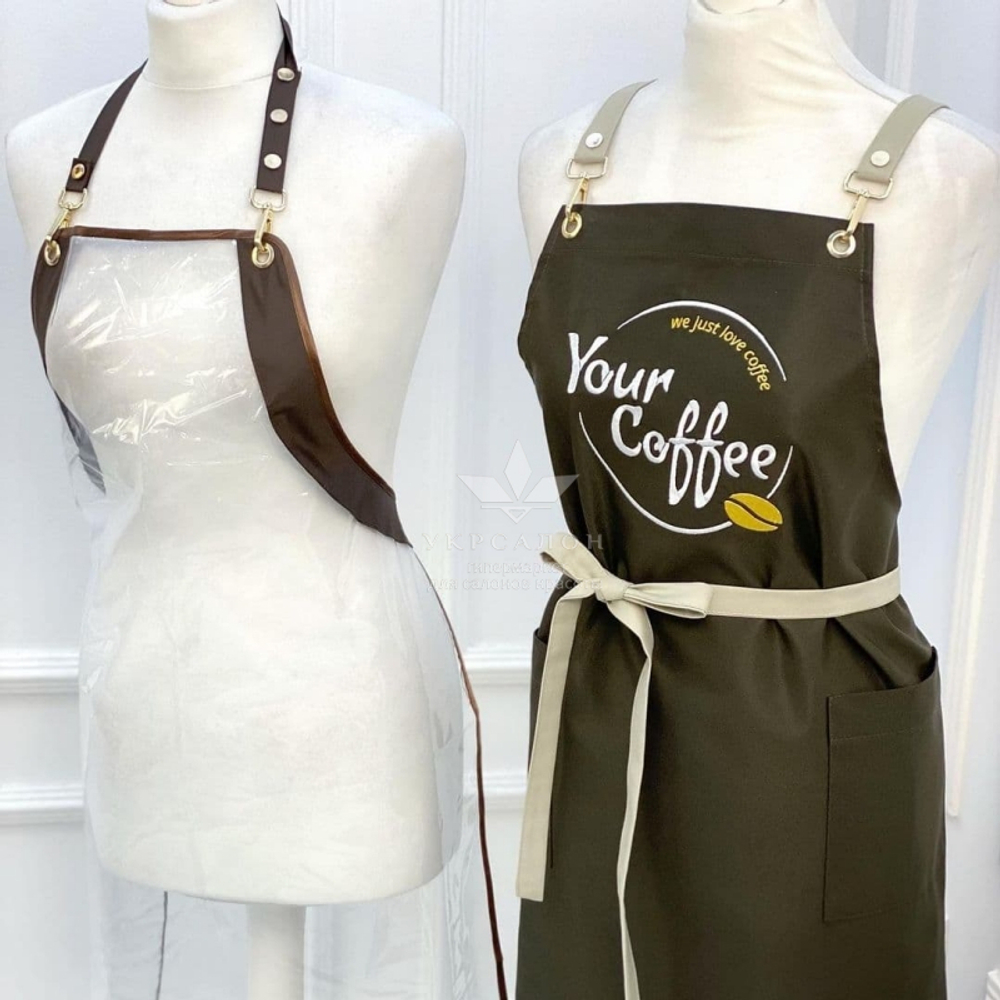 Фартук для бьюти мастера Жаклин 2 в 1