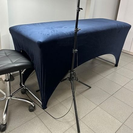 Захисний чохол на кушетку до ніжок плюш-велюр