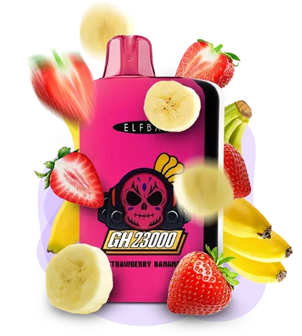 Elf Bar GH23000 - Strawberry Banana (5% nic)