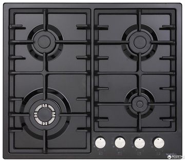 Варильна поверхня газова VENTOLUX HSF640-D3 T (BK)