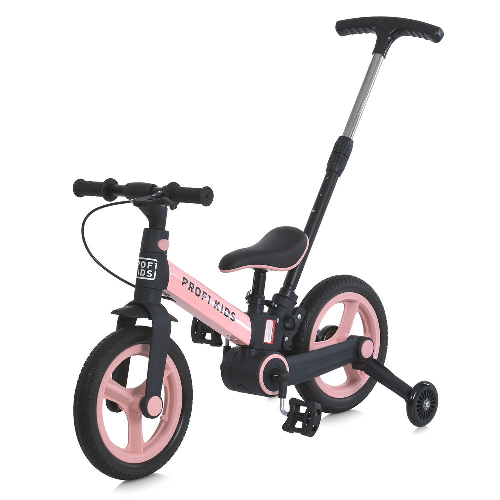 Детский велосипед-трансформер Profi Kids MB 1021 с родительской ручкой